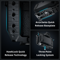 SmallRig HawkLock Quick Release Cage Kit for Panasonic LUMIX GH7 / GH6 4825