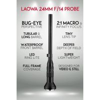 Venus Optics Laowa 24mm f/14 2X Macro Probe Lens for Canon EF 