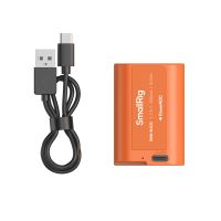 SmallRig DMW-BLK22 USB-C Rechargeable Camera Battery (Orange) 2520mAh 4979