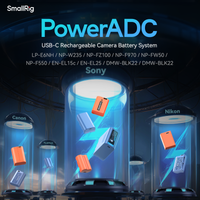 SmallRig DMW-BLK22 USB-C Rechargeable Camera Battery (Orange) 2520mAh 4979