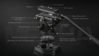 SmallRig FreeBlazer AD-80 Heavy-Duty 191cm / 8 Kg Aluminum Alloy Tripod Kit 4163