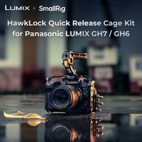 SmallRig HawkLock Quick Release Cage Kit for Panasonic LUMIX GH7 / GH6 4825