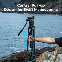 SmallRig Lightweight Video Carbon Fiber Tripod Kit AD-50 4685