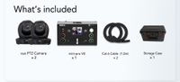 RGBlink Bundle Kit 2 x VUE 20X 4K AI Dynamic Tracking Camera + mini-pro V3 Switcher & Controller