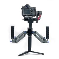 DigitalFoto ARES-PRO Universal Gimbal Z Axis Spring Dual Handle Grip with Nato Clamp for DJI RS3, RS4, RS4PRO, RS5