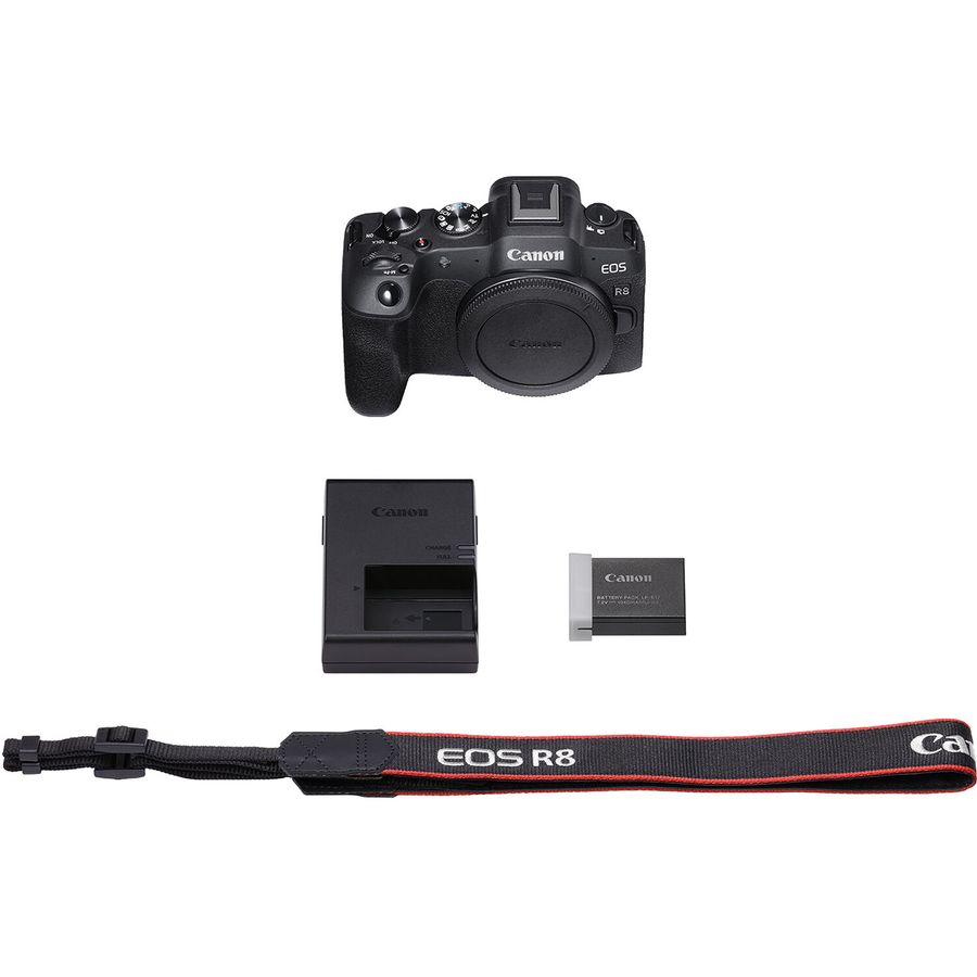 Canon EOS R8 Mirrorless Camera Body + Extra LP-E17