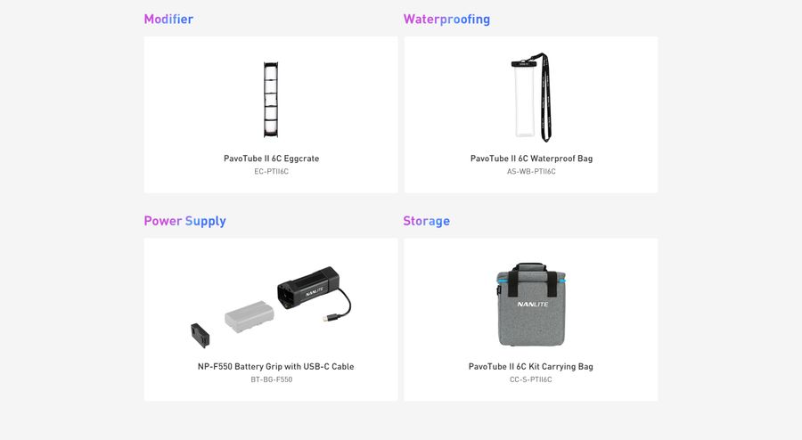 Nanlite PavoTube II 6CP RGB LED Tube Light