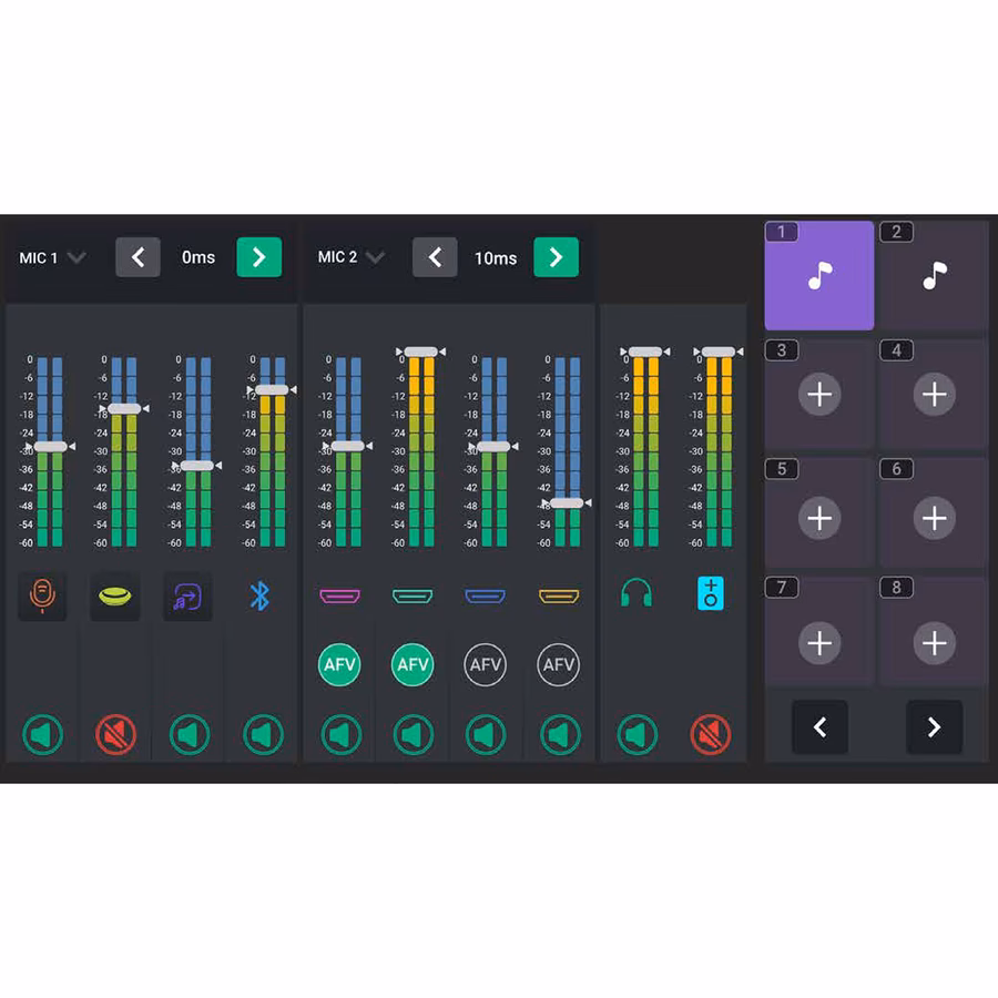 exDemo - RGBlink mini-edge SDI 10-Channel All-in-One Switcher