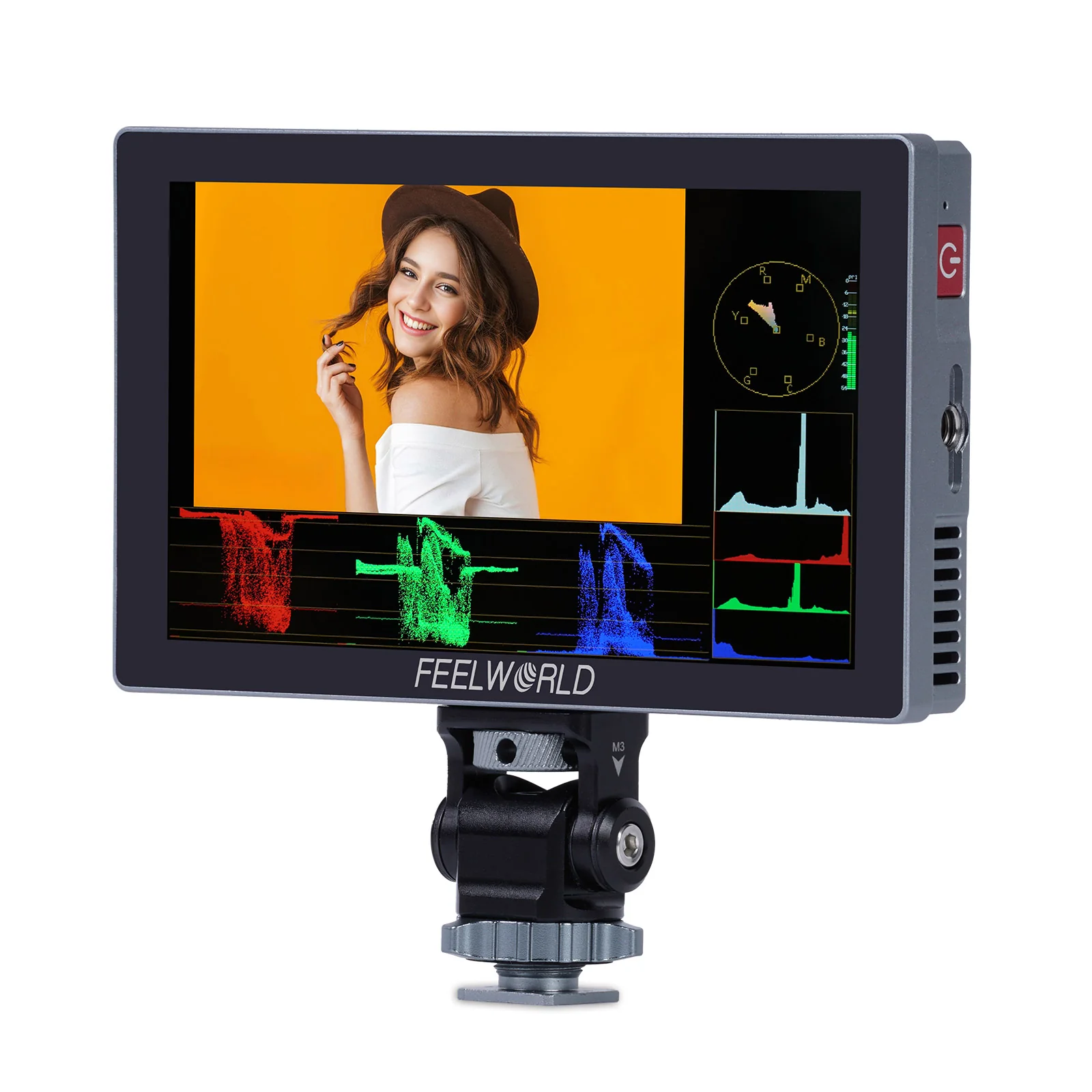 FEELWORLD FT6+FR6 モニター FEELWORLD FT6 FR6 5.5 Inch Wireless Video Transmission DSLR Camera