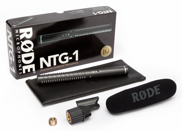 RODE NTG2 (NTG-2) CONDENSER SHOTGUN MICROPHONE - WESTBUY