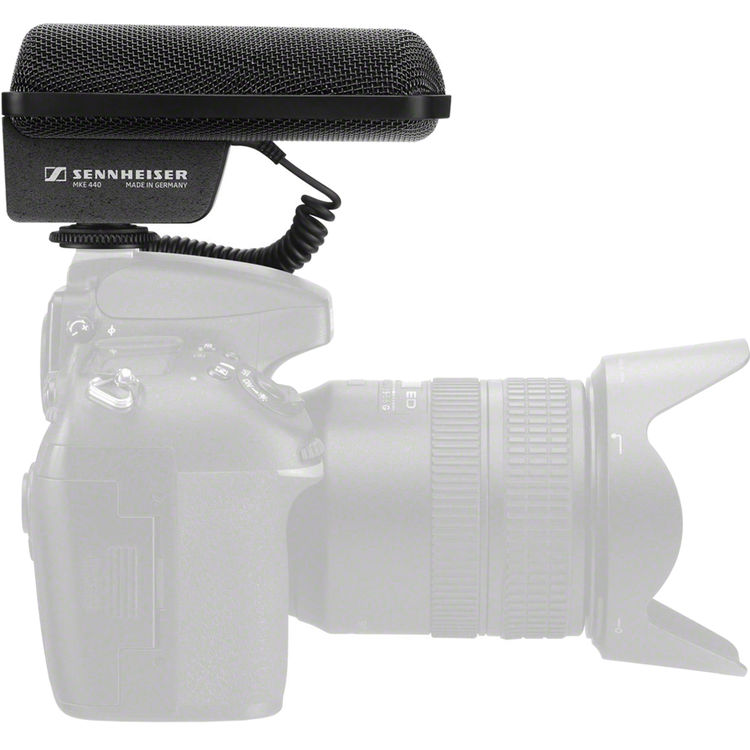 SENNHEISER MKE 440 Compact Stereo Shotgun Microphone - WESTBUY