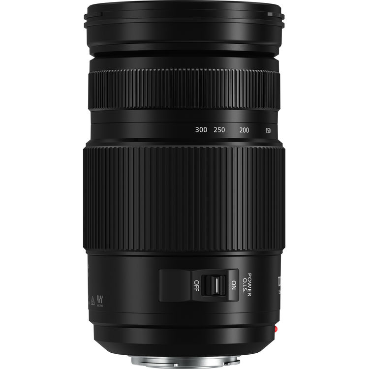 PANASONIC Lumix G Vario 100-300mm f/4-5.6 POWER O.I.S.II Lens