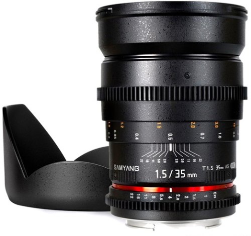 35mm SAMYANG 難あり T1.5 35mm Samyang T1.5 WESTBUY - EF CANON for LENS CINE VDSLR レンズ(単焦点)