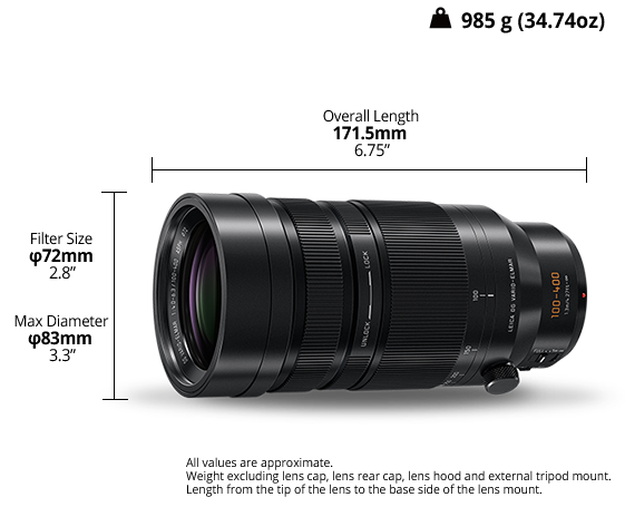 Panasonic Leica DG Vario-Elmar 100-400mm f/4-6.3 ASPH. POWER