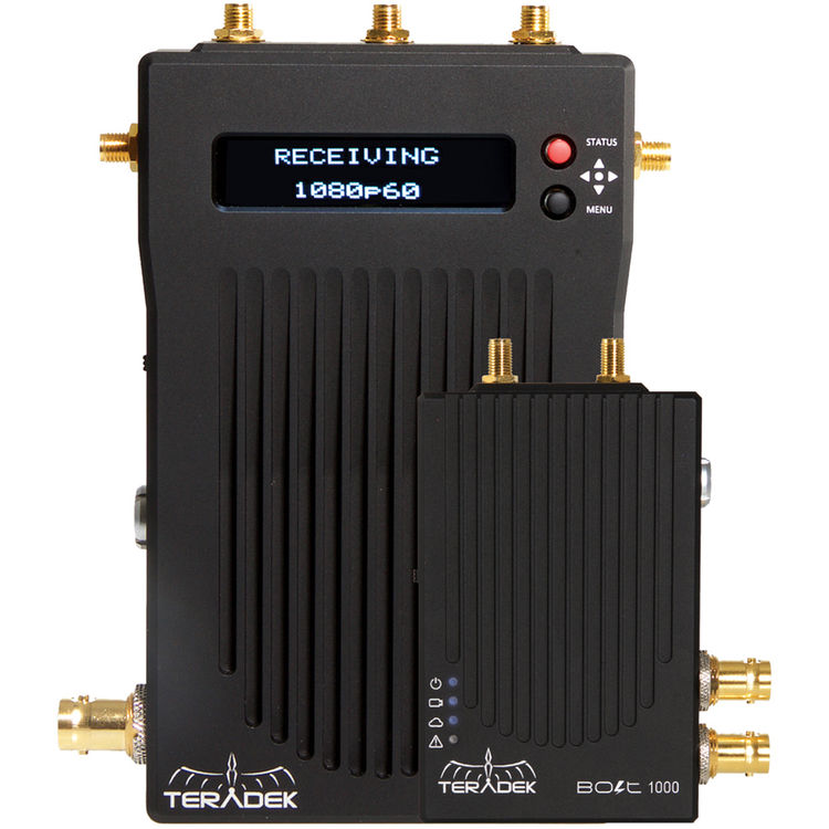 Teradek Bolt 500 XT 3G-SDI/HDMI Wireless Transmitter and 2 x