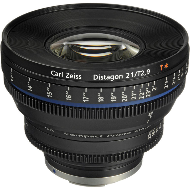 Zeiss Compact Prime CP.2 21mm/T2.9 Cine Lens (EF Mount) - WESTBUY
