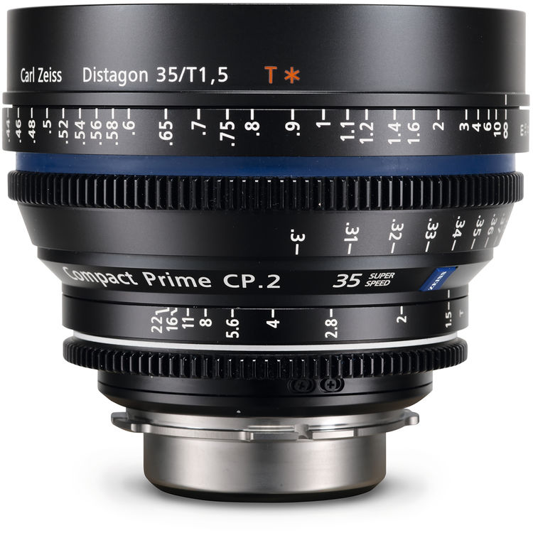 Zeiss Compact Prime CP.2 35mm/T2.1 Cine Lens (EF Mount) - WESTBUY