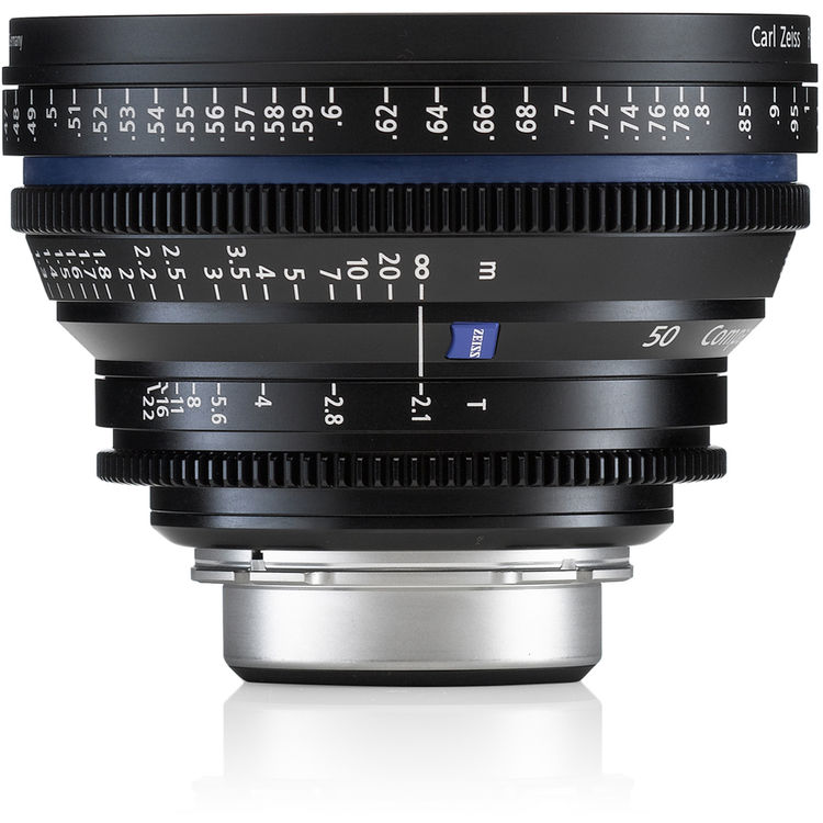 Zeiss Compact Prime CP.2 50mm/T2.1 Makro Cine Lens (PL Mount