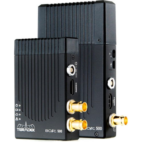 TERADEK BOLT 500 3G-SDI/HDMI DUAL FORMAT VIDEO TRANSCEIVER SET