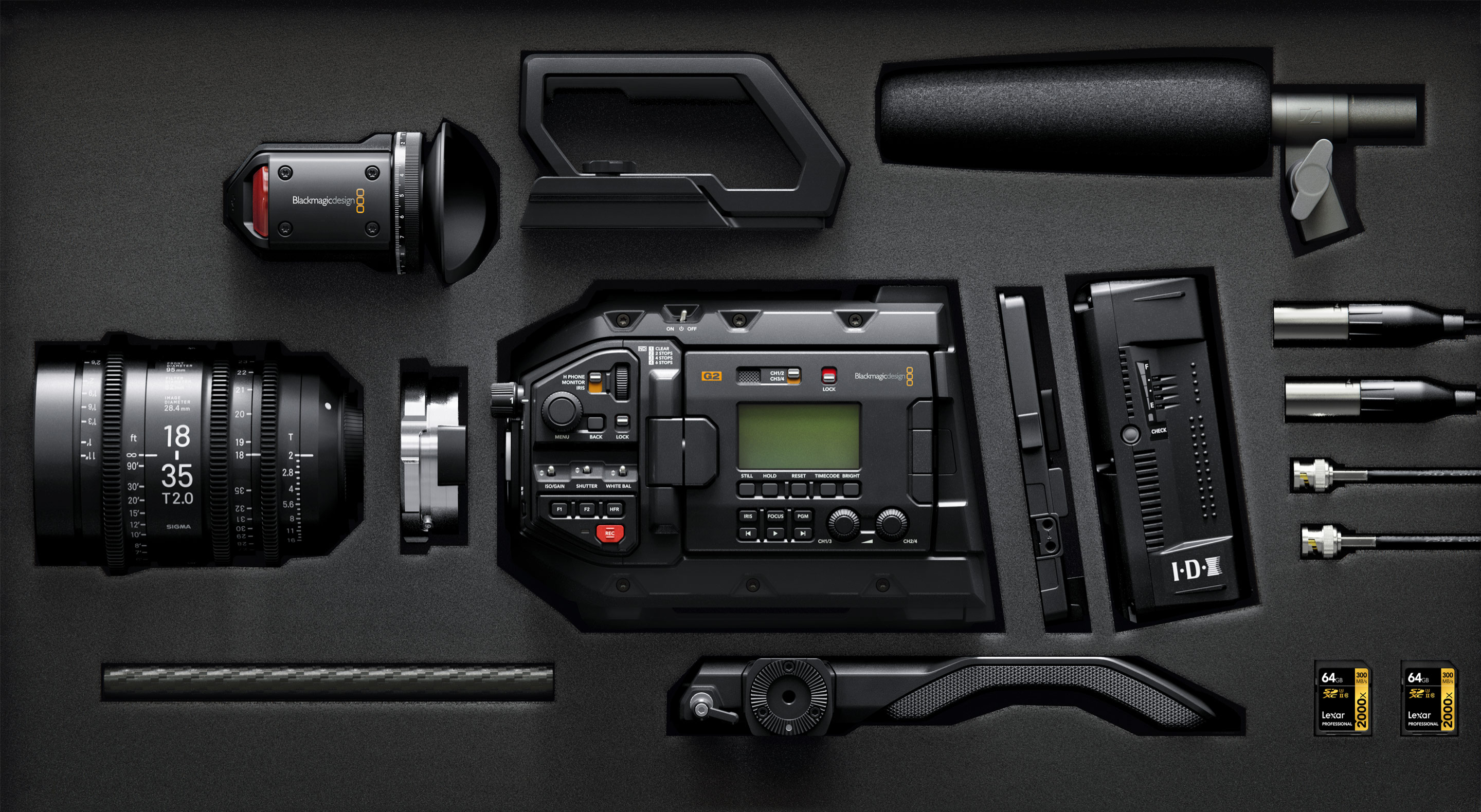 Blackmagic Design URSA Mini Pro G2 4.6K Digital Cinema Camera