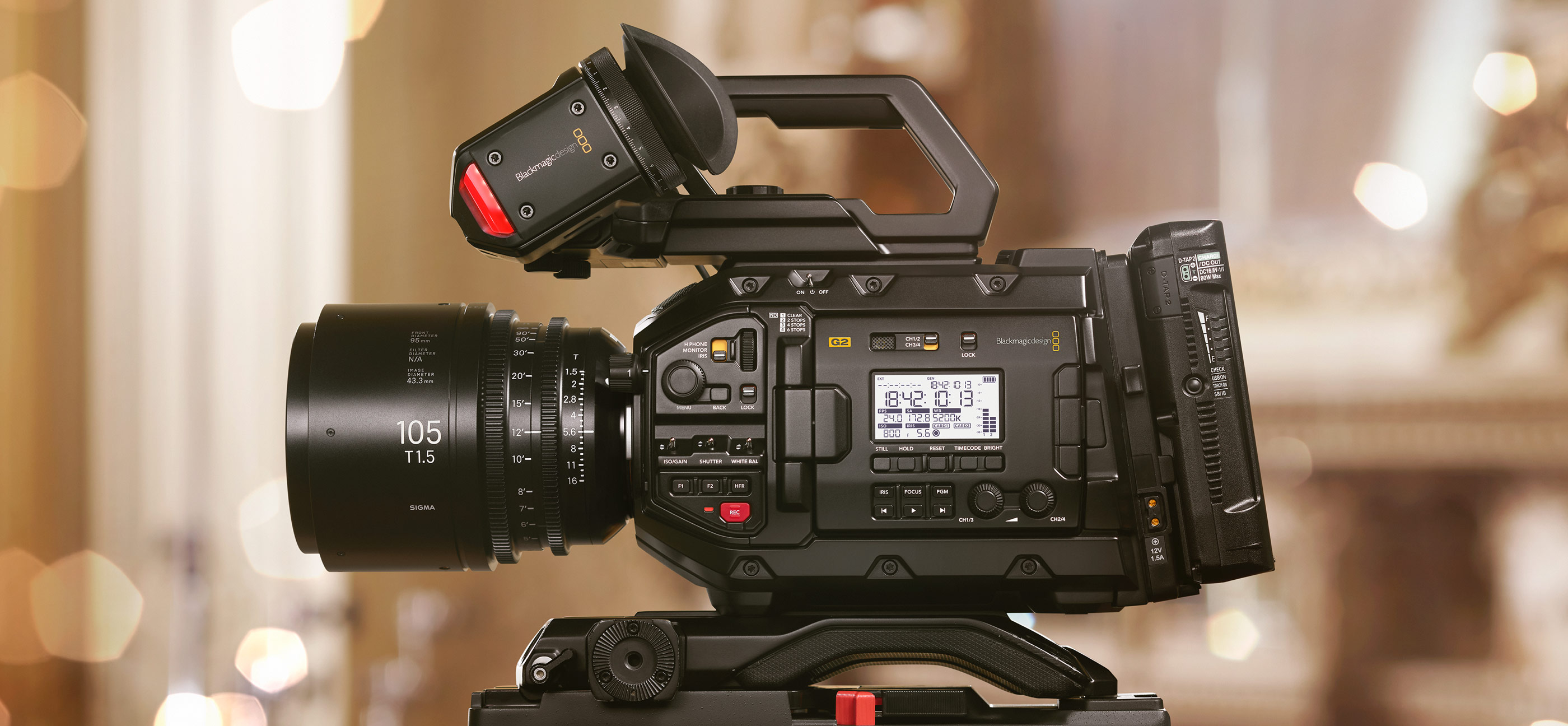 Blackmagic Design URSA Mini Pro G2 4.6K Digital Cinema Camera