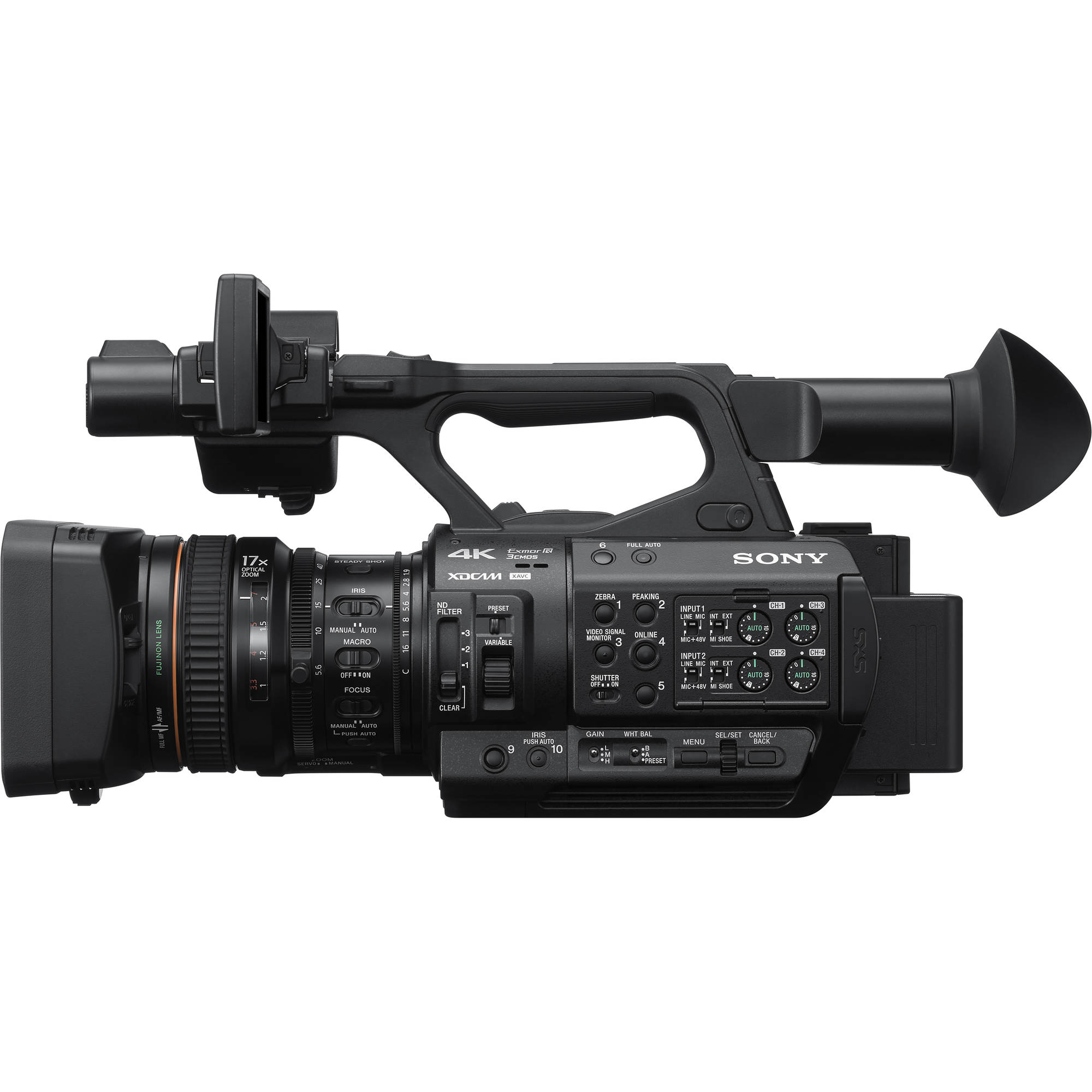 sony master dv 17個 Sony PXW-Z280 4K CMOS Sensor Camcorder - WESTBUY