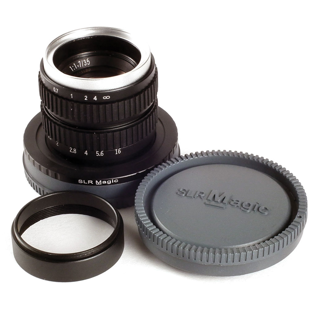 SLR Magic 35mm f1.7 Lens - E Mount APSC - WESTBUY