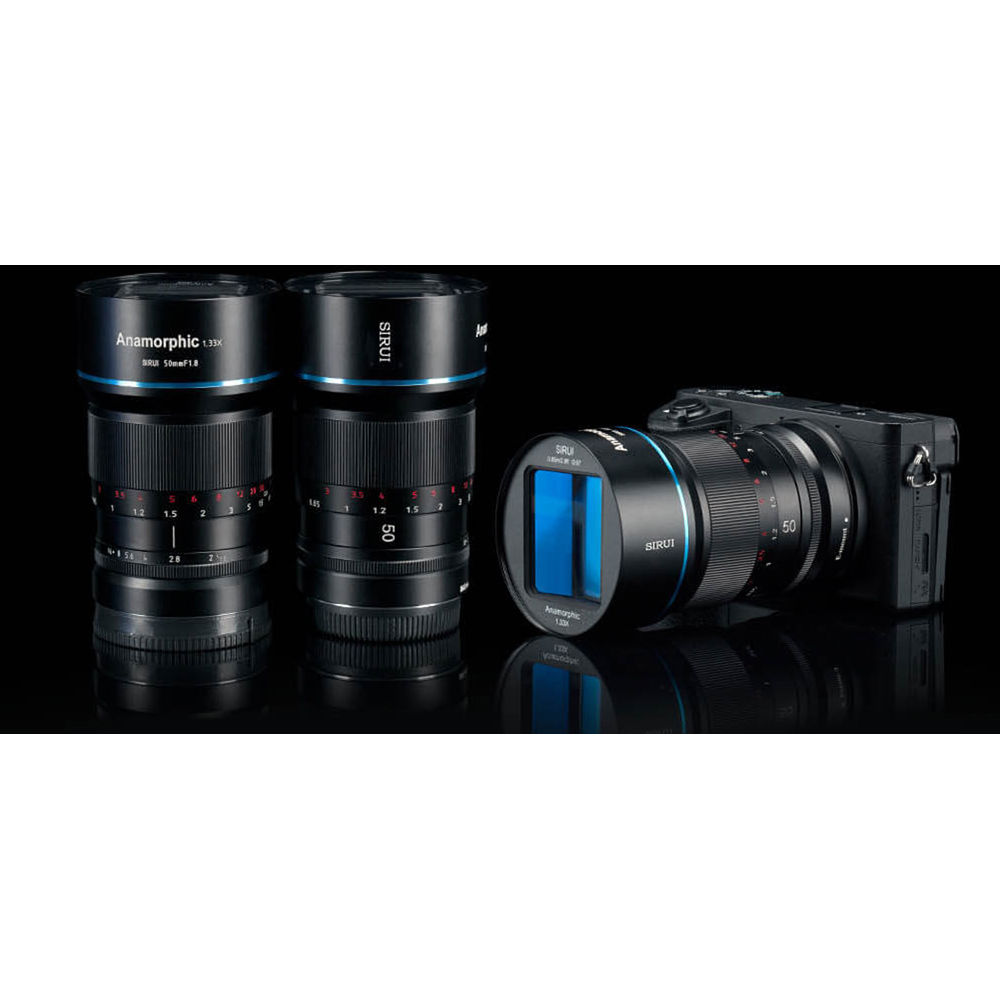 Sirui 50mm f/1.8 Anamorphic 1.33x Lens (Sony E-Mount) - WESTBUY