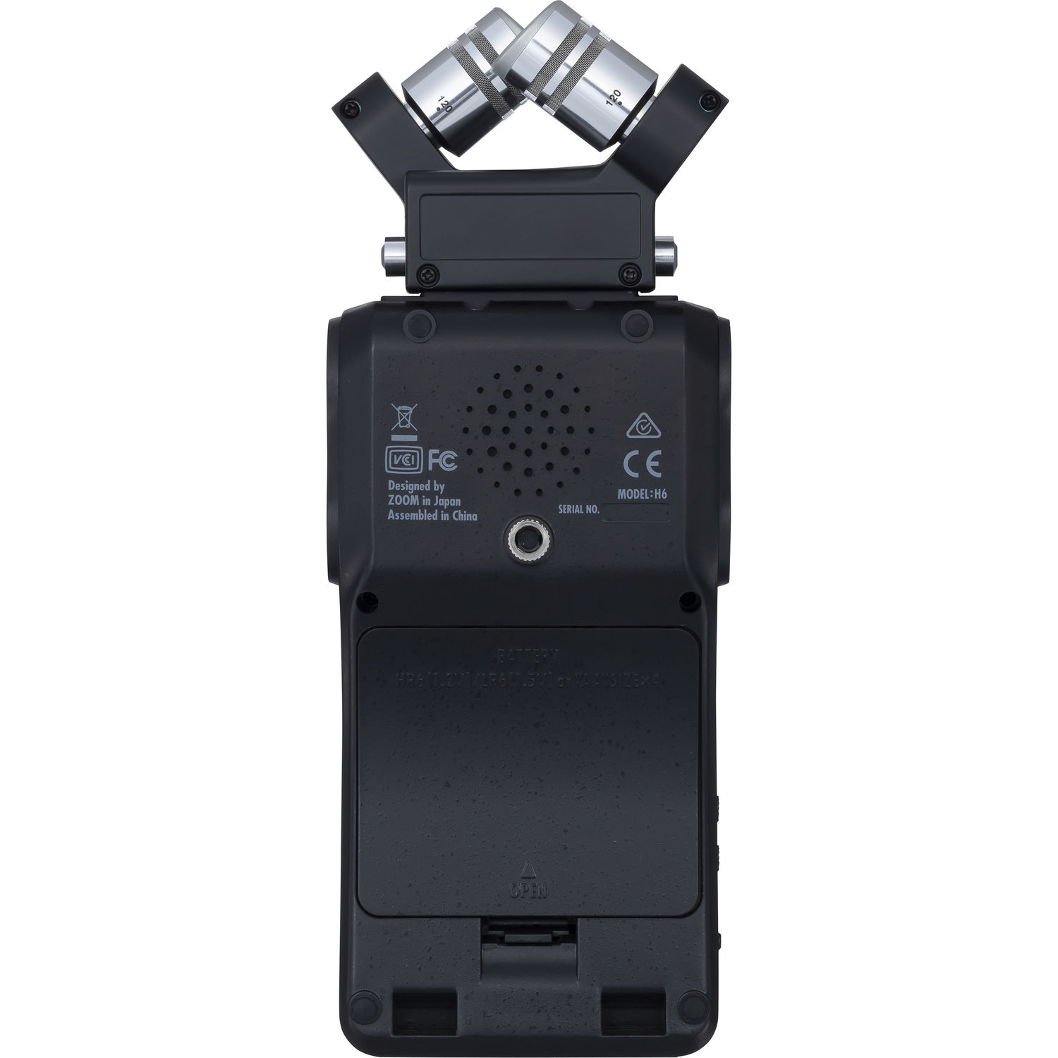 Zoom H6 All Black 6-Input / 6-Track Portable Handy Recorder with