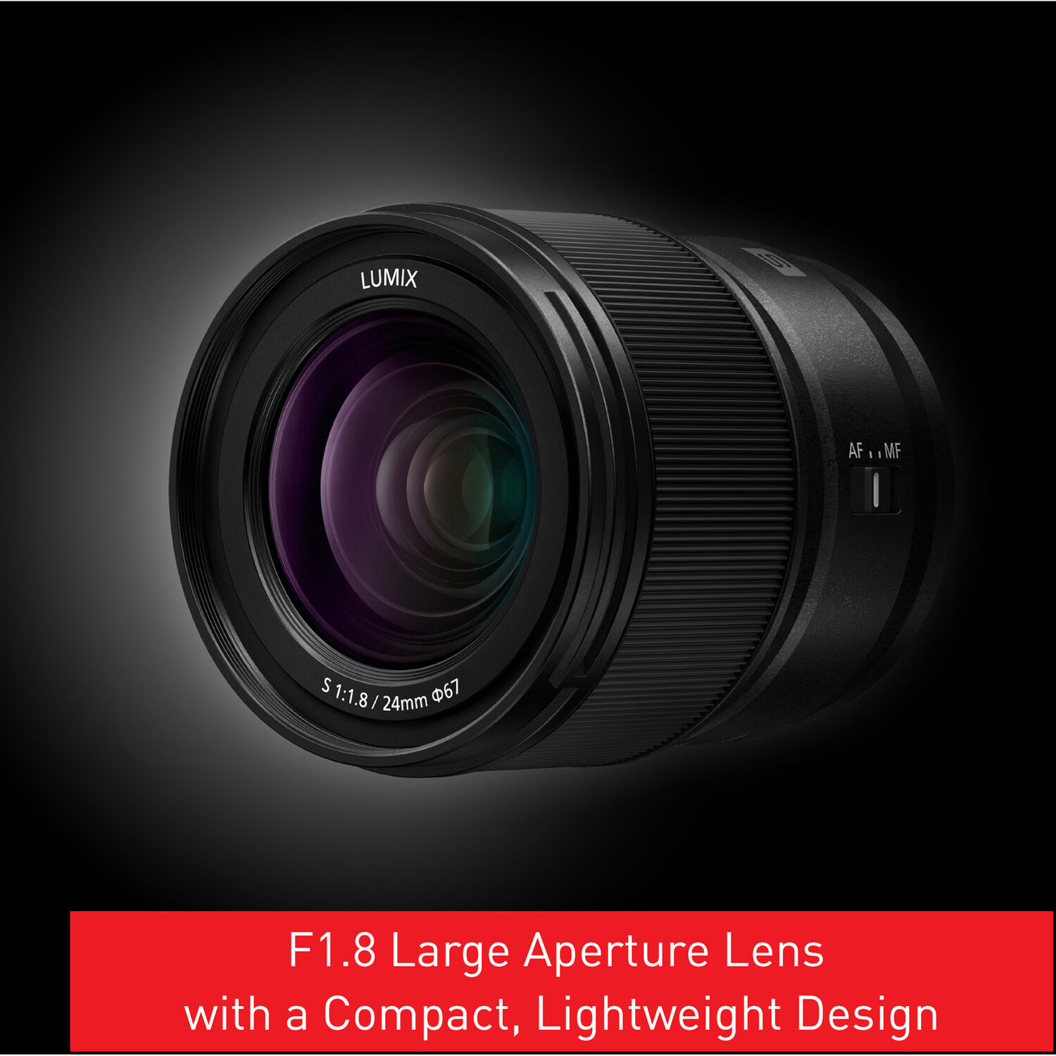 Panasonic Lumix S 24mm f/1.8 Lens S-S24 - WESTBUY