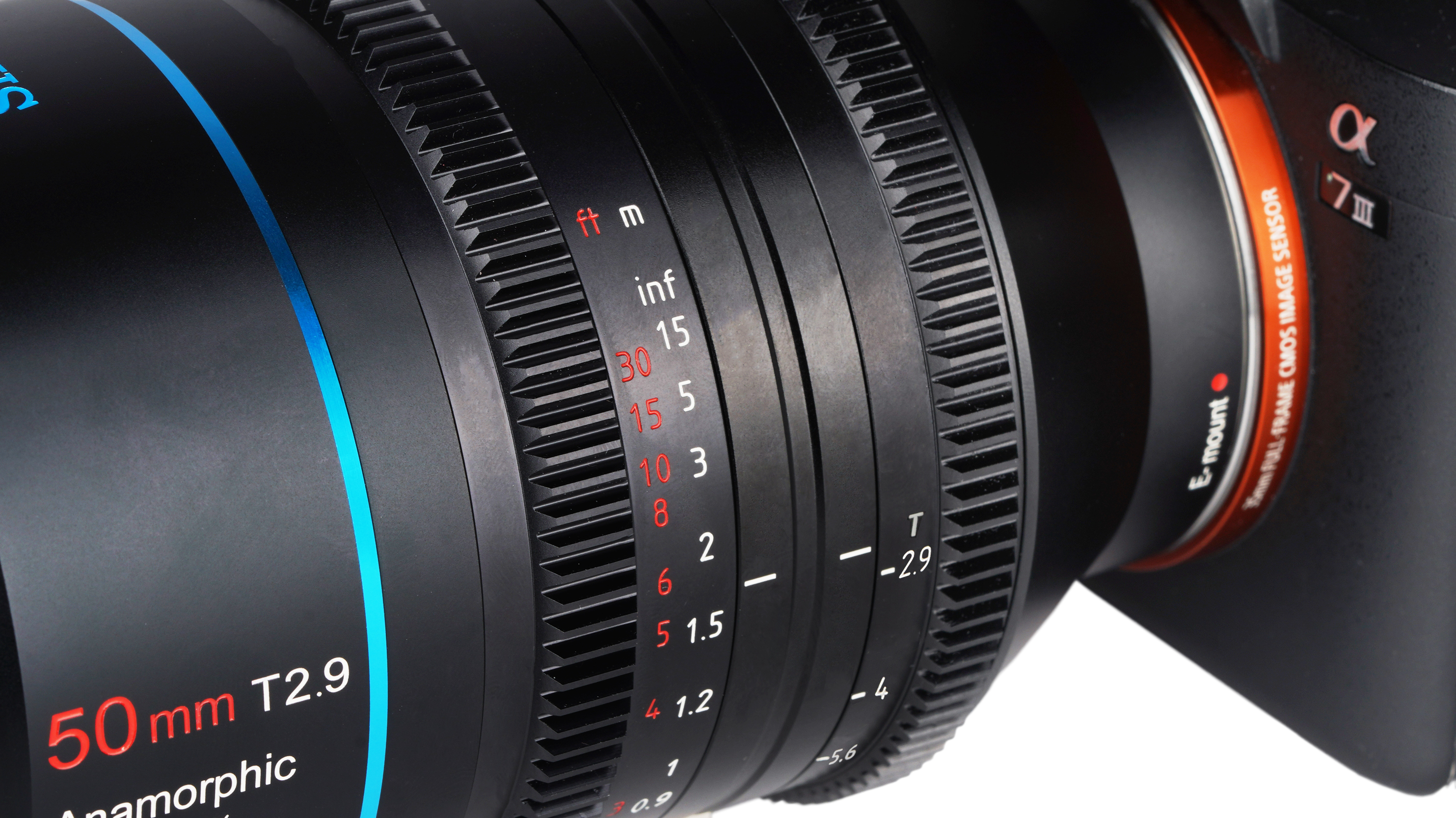 SIRUI 50mm T2.9 1.6x Full-Frame Anamorphic Lens (E mount) - WESTBUY