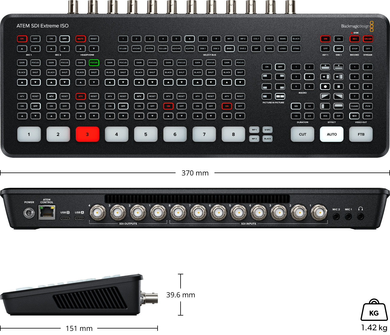 Blackmagic Design ATEM SDI Extreme ISO - WESTBUY