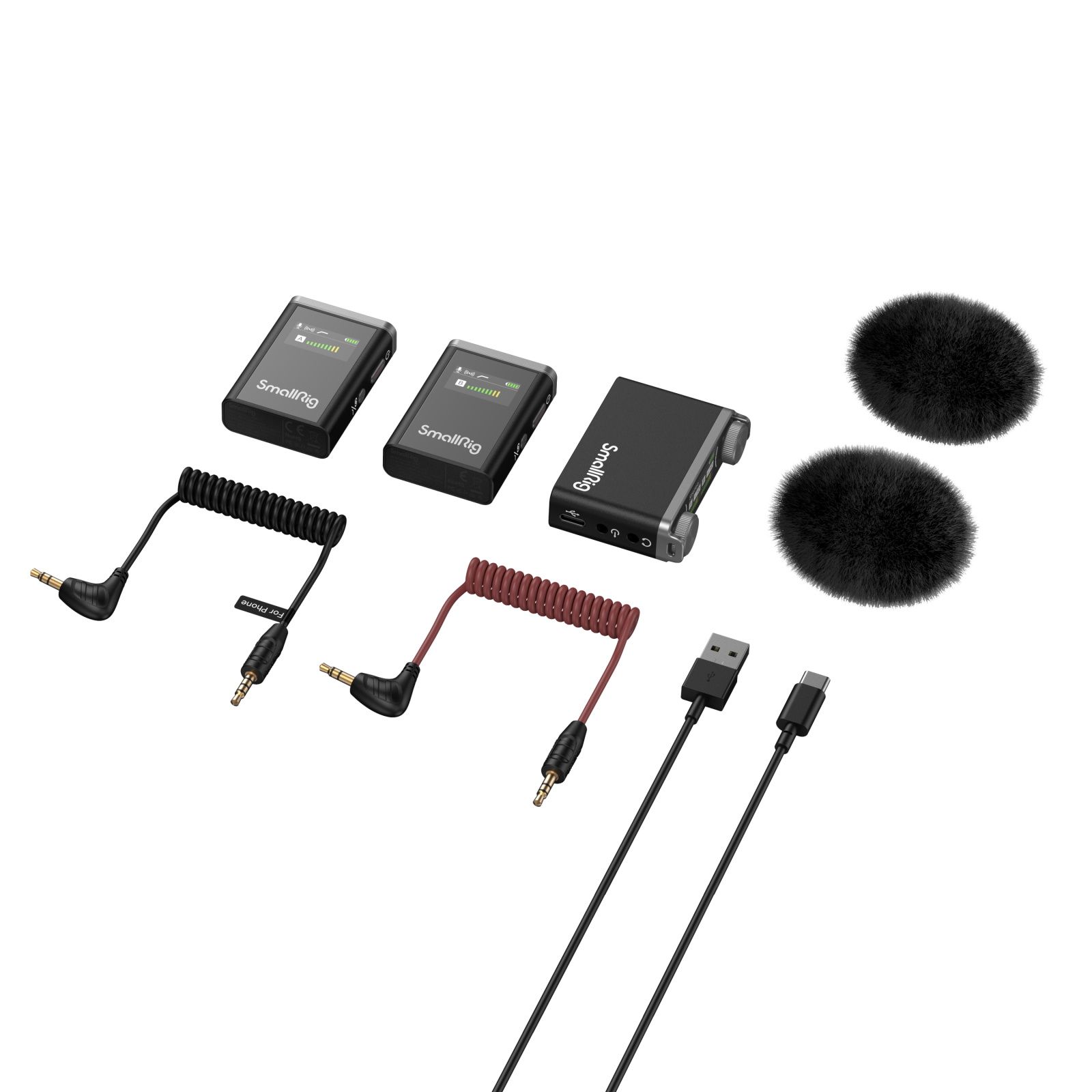 SmallRig Forevala W60 Dual Channel Wireless Microphone 3487 - WESTBUY