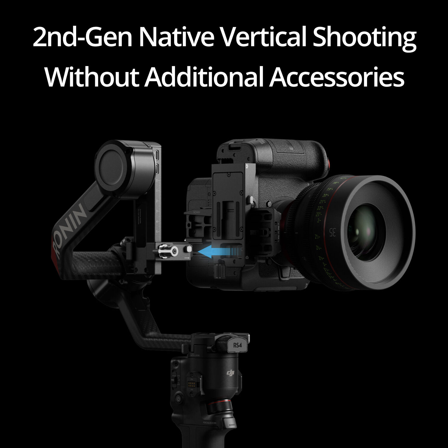 DJI RS 4 Pro Combo Gimbal Stabilizer 4.5 kg Payload - WESTBUY
