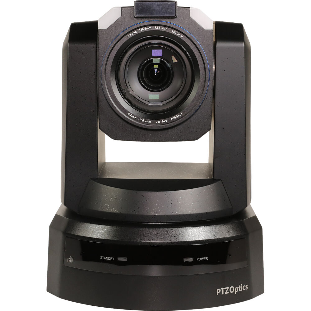 PTZOptics Rise 4K Broadcast PTZ Camera with 20x Optical Zoom