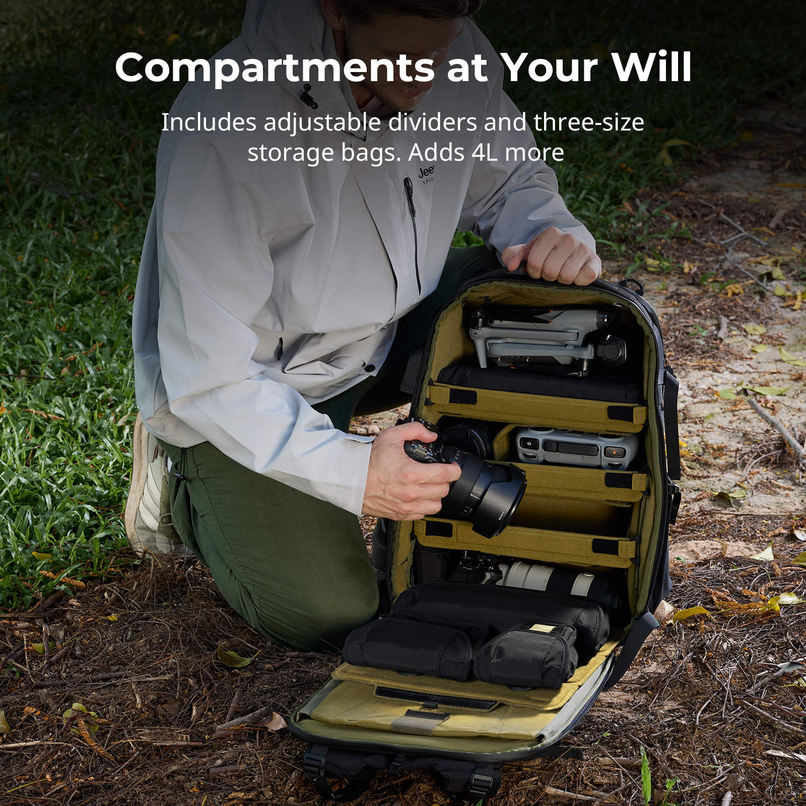 SmallRig Professional Outdoor Backpack (25L) 6521