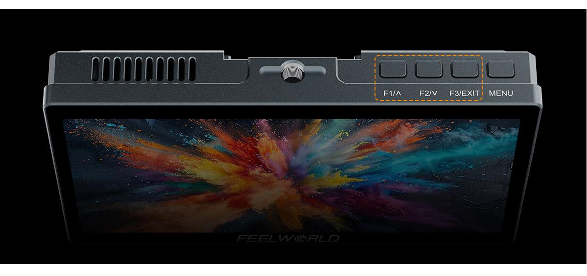 FeelWorld P6X 5.5 inch 4K HDMI 1000nit Aluminium Camera Field