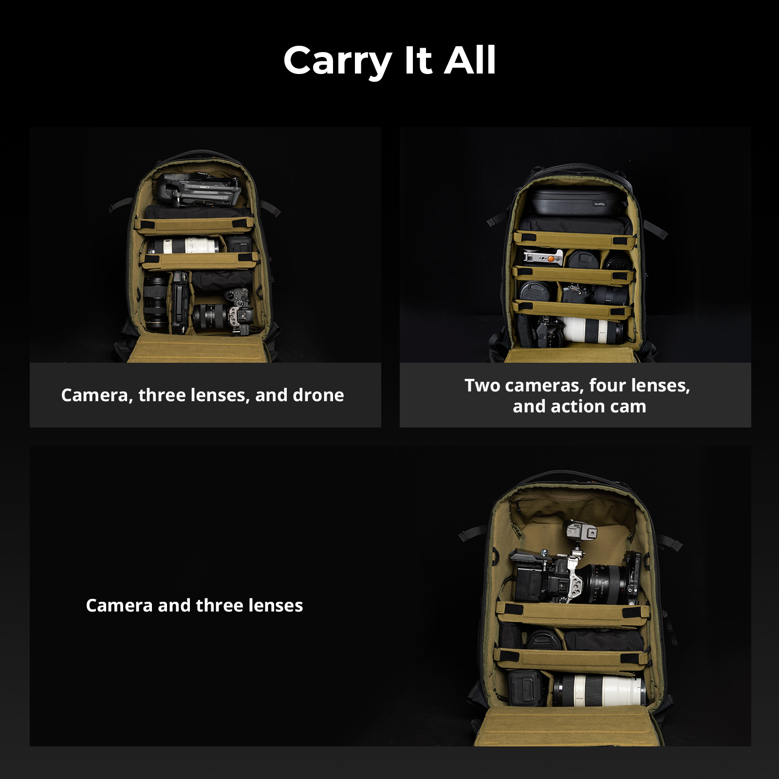 SmallRig Professional Outdoor Backpack (25L) 6521