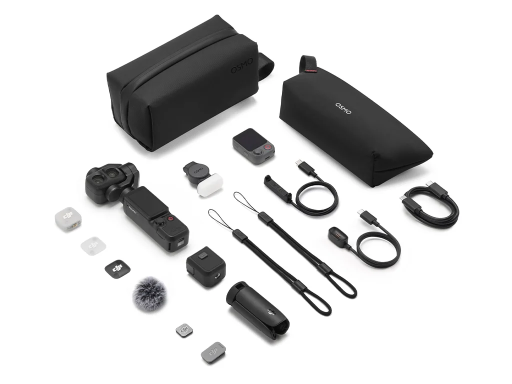 DJI Osmo Pocket 4P Vlog Combo Gimbal Dual Camera