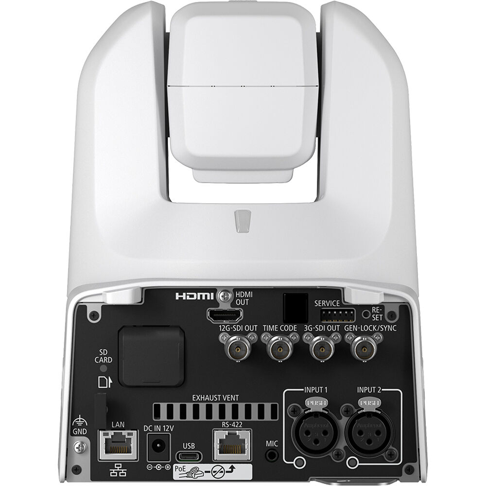 Canon CR-N400 4K 12G-SDI NDI PTZ Camera with 20x Optical Zoom (Titanium White)