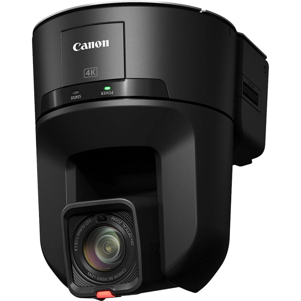 Canon CR-N350 4K NDI PTZ Camera with 20x Zoom and Auto Tracking (Satin Black)