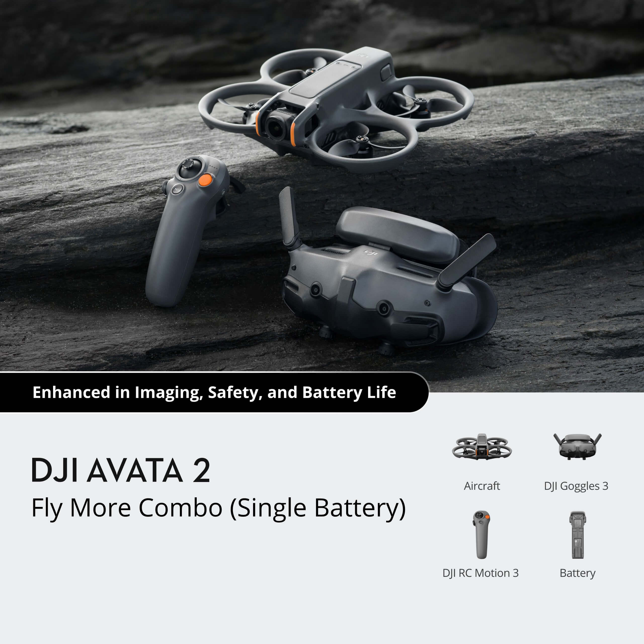 DJI Avata 2 Fly More Combo - Single Battery - WESTBUY