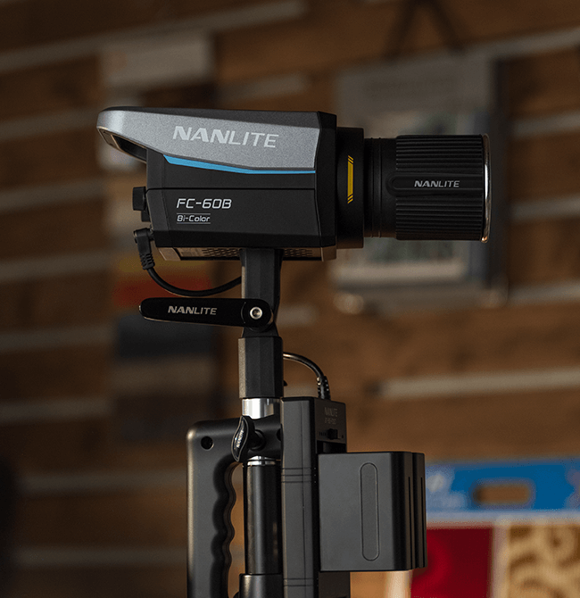 Nanlite FC-60B Bi-Color LED Spotlight 12510 LUX / 1m - WESTBUY