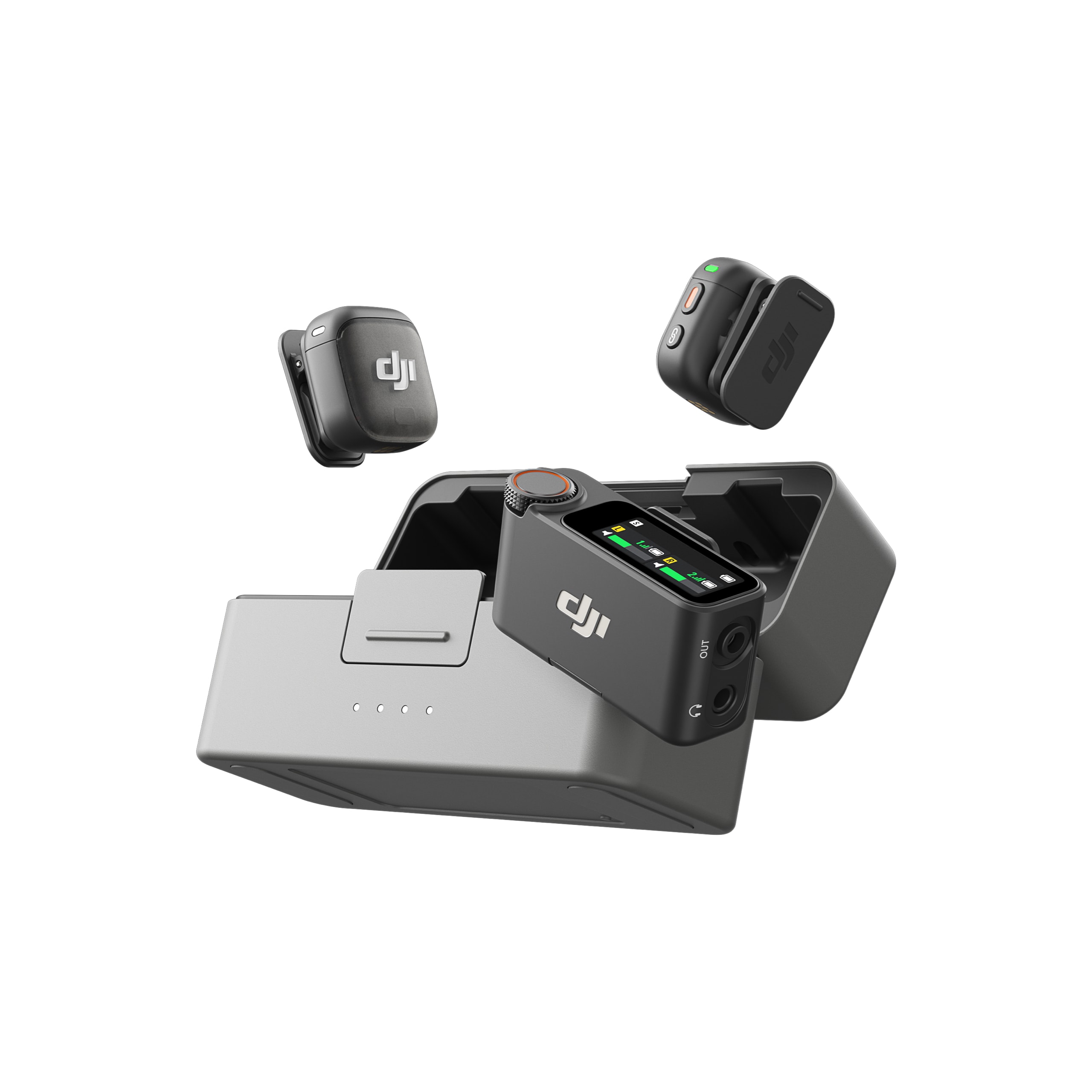 A*r様 DJI Mic Mini 3個 DJI Mic 3 (2 TX + 1 RX + Charging Case) Wireless Microphone System