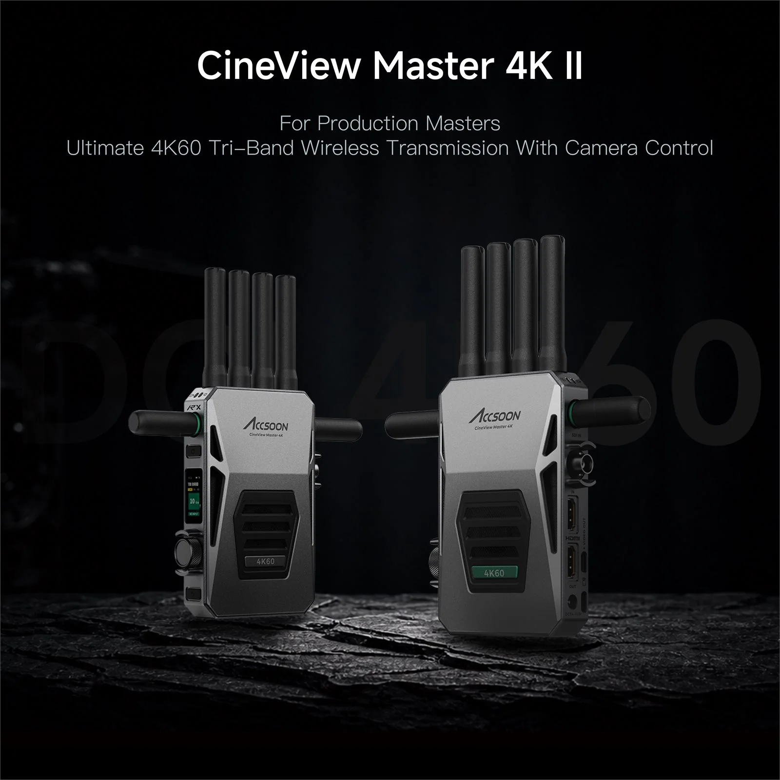 Accsoon CineView Master 4K II TX and RX