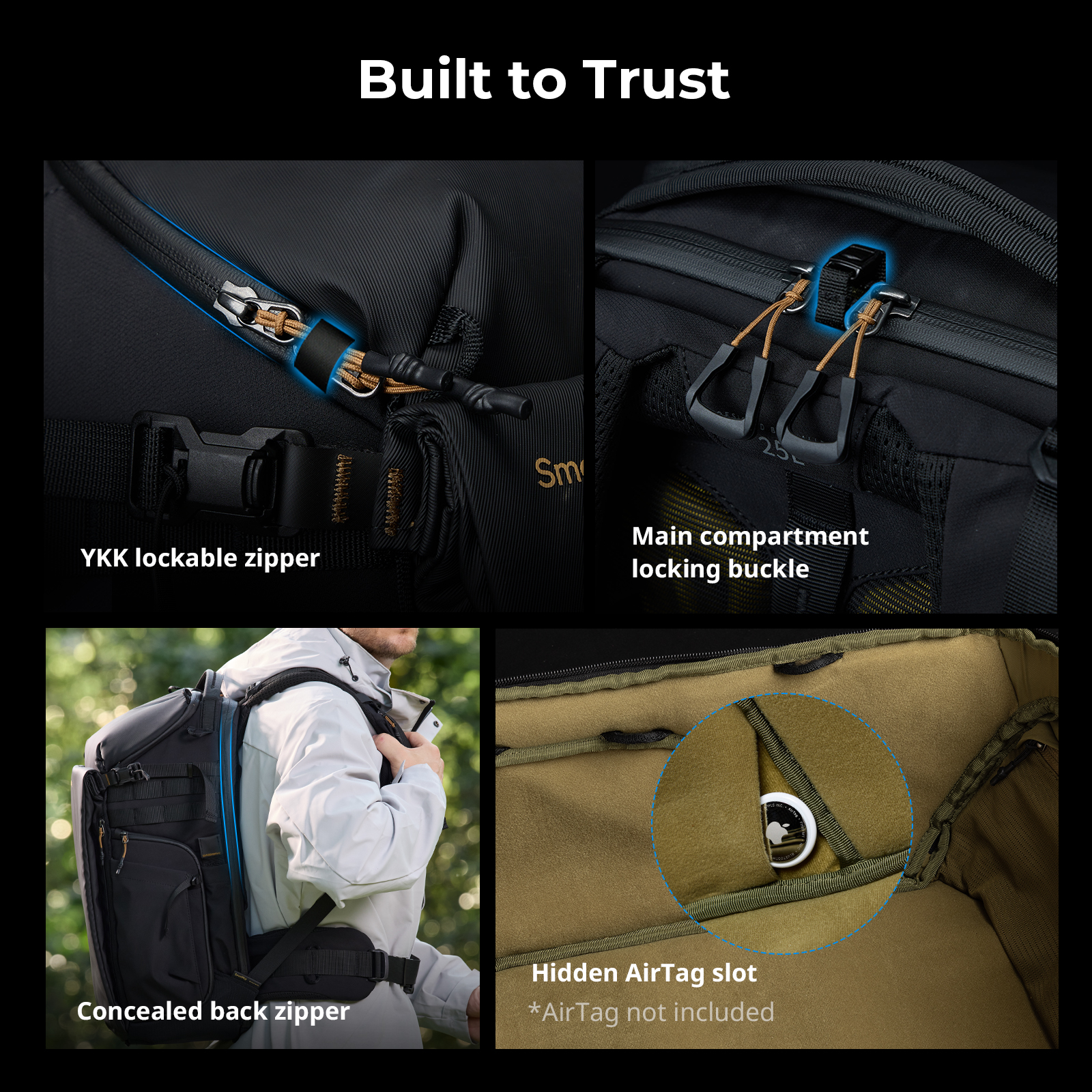 SmallRig Professional Outdoor Backpack (25L) 6521
