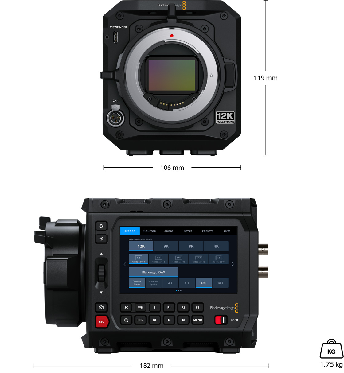 Blackmagic Design PYXIS 12K Cinema Camera (Canon EF) - WESTBUY