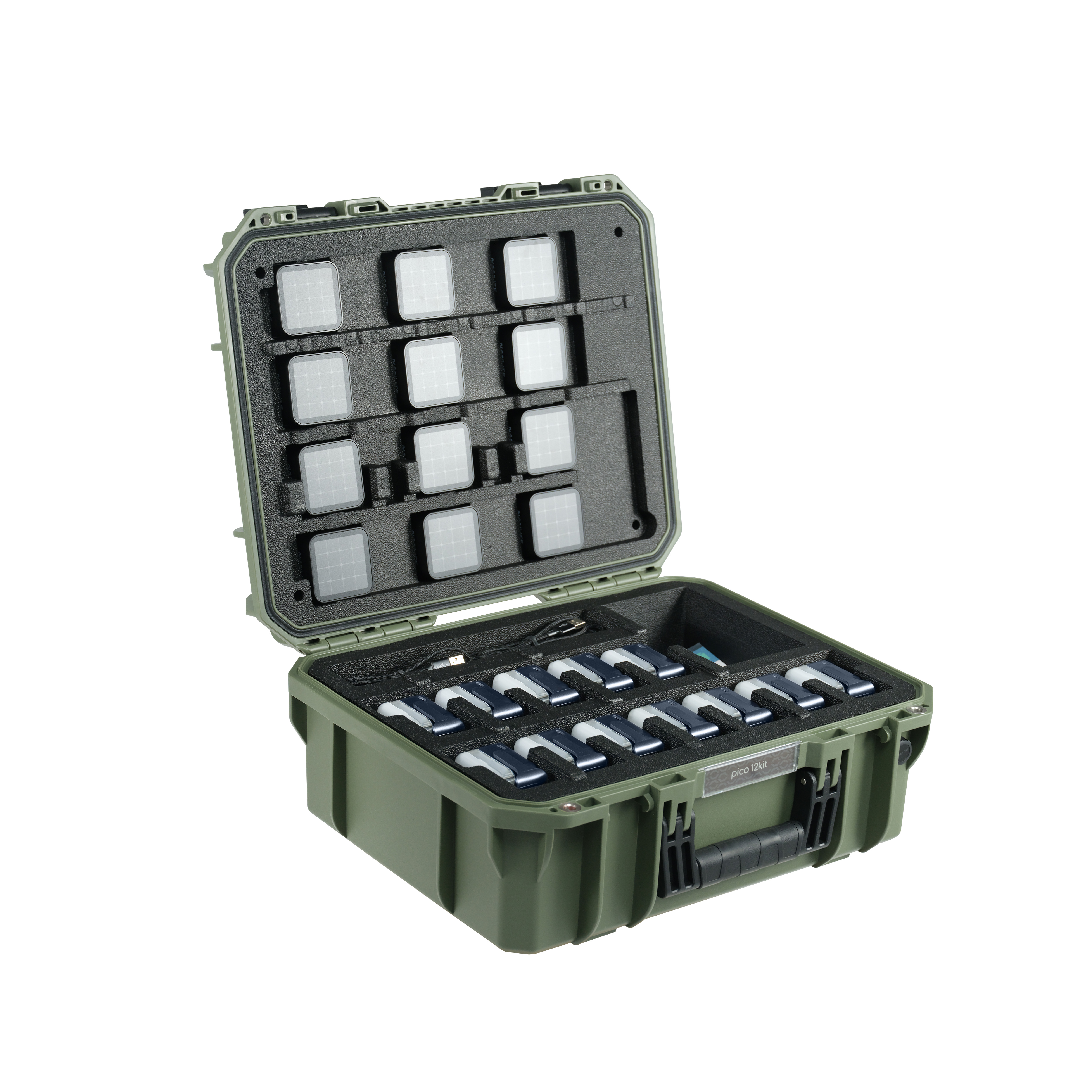 Nanlite pico LED Mini Pocket Light (Midnight Blue, 12-Light Kit)