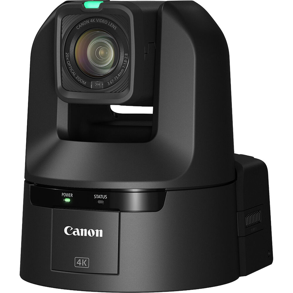Canon CR-N350 4K NDI PTZ Camera with 20x Zoom and Auto Tracking (Satin Black)