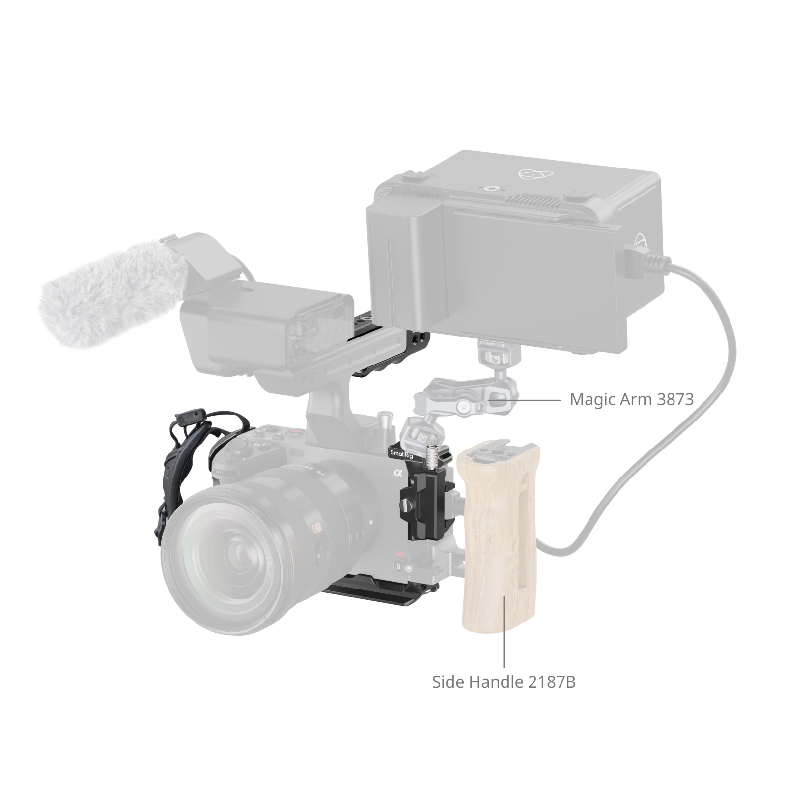 SmallRig Handheld Cage Kit for Sony FX30 / FX3 4184B
